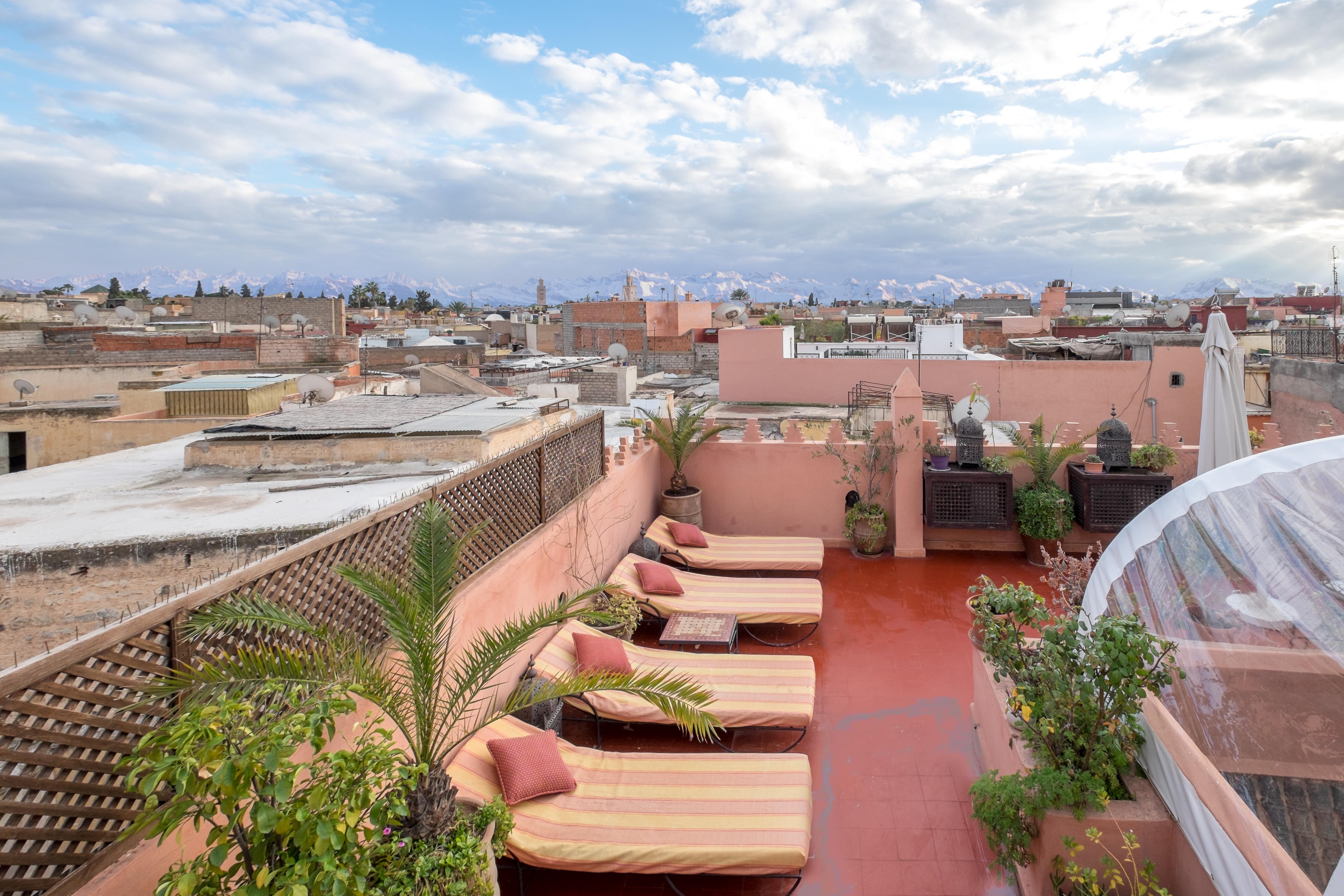 Riad Sable Chaud Marrakesch Exterior foto